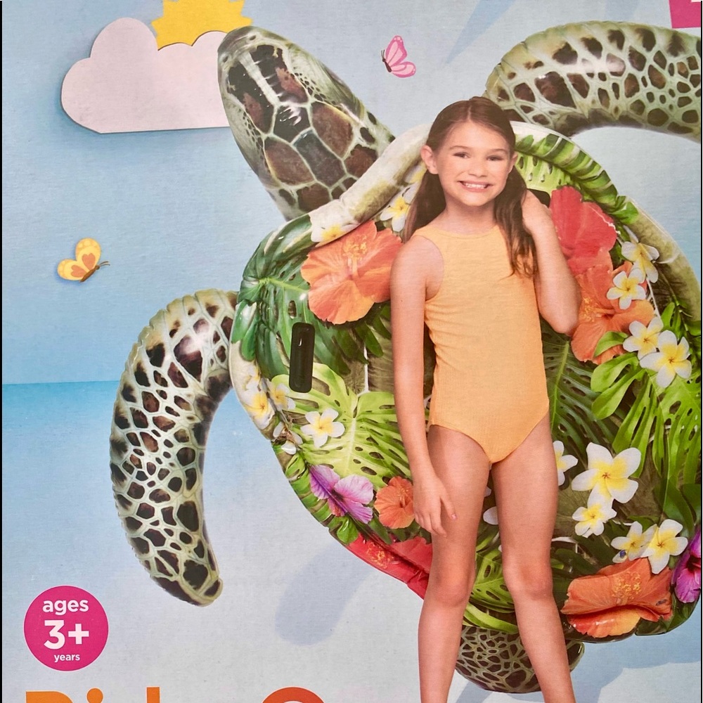 Sea Turtle, Ride-On, Large Pool Toy, New in Box - Picture 2 of 6